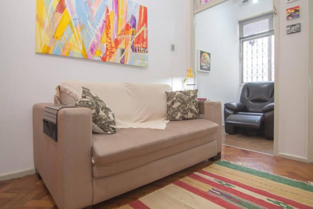 Apartamento Charmoso Na Praia De Copacabana Rio de Janeiro Dış mekan fotoğraf