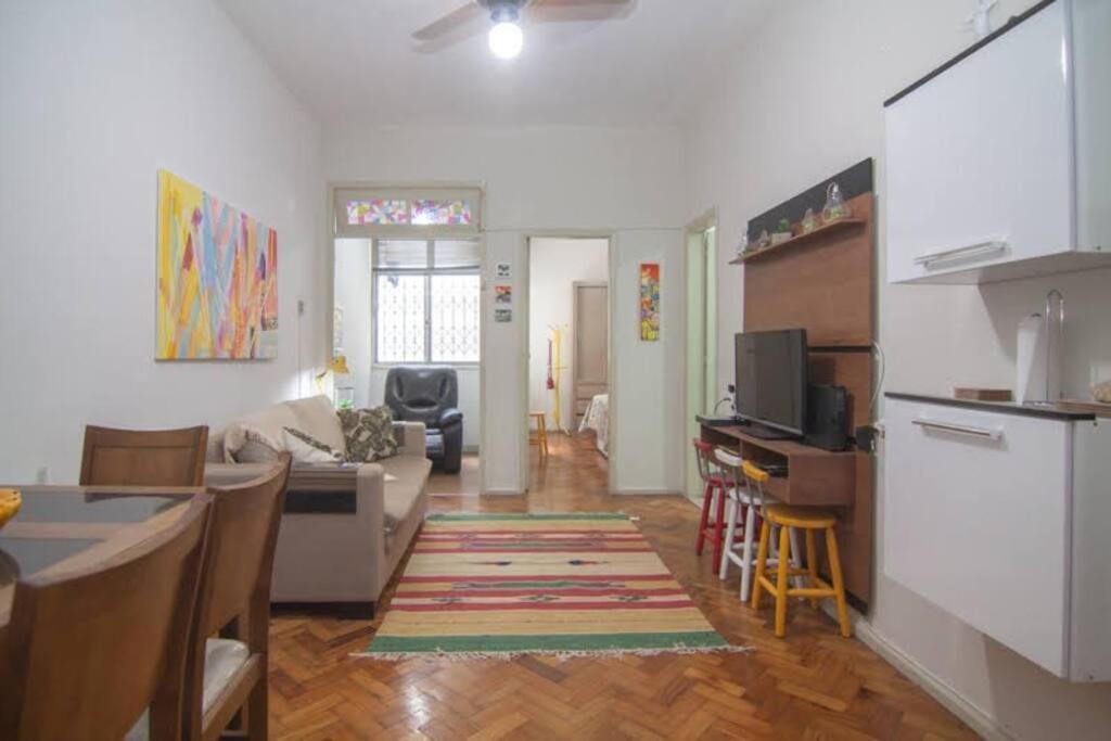 Apartamento Charmoso Na Praia De Copacabana Rio de Janeiro Dış mekan fotoğraf