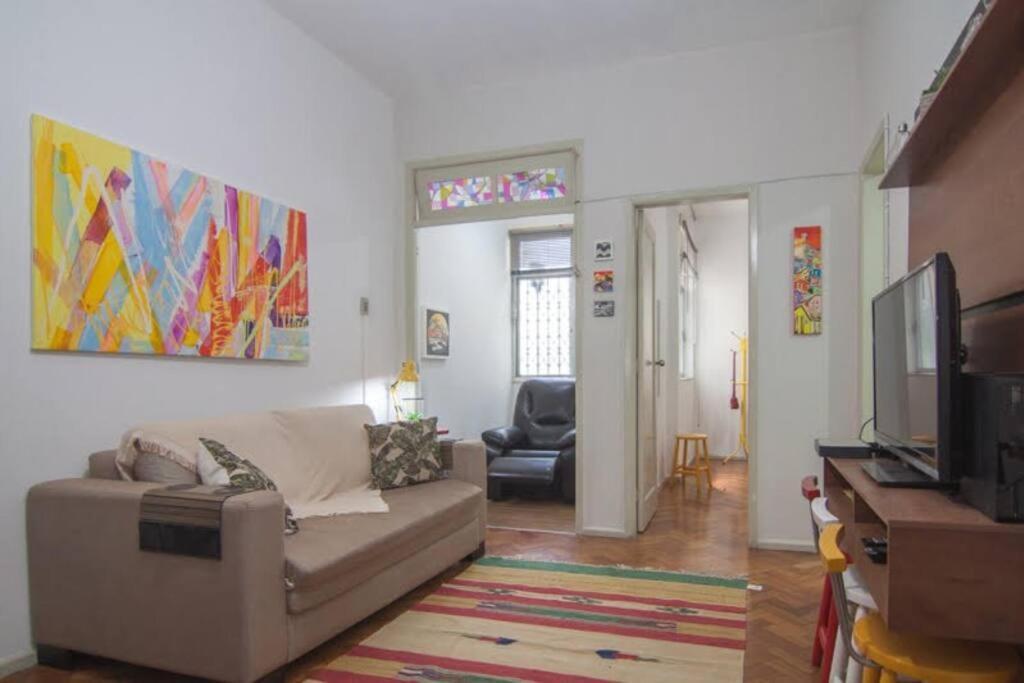Apartamento Charmoso Na Praia De Copacabana Rio de Janeiro Dış mekan fotoğraf