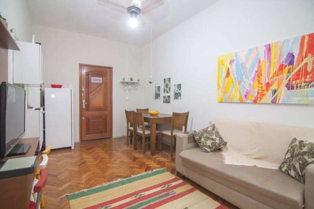 Apartamento Charmoso Na Praia De Copacabana Rio de Janeiro Dış mekan fotoğraf